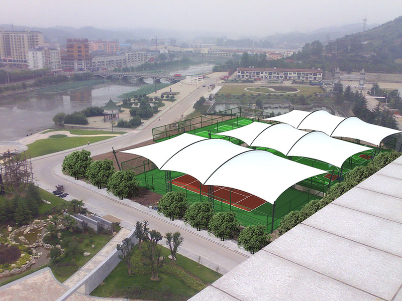 膜結構體育場館